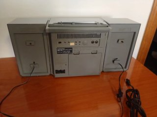 Radio Cassette Contec V-83N Vintage Plata