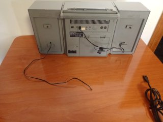 Radio Cassette Contec V-83N Vintage Plata