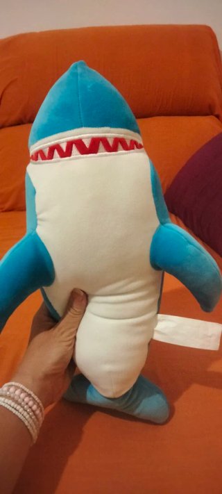 Peluche Tiburón Bebé Azul