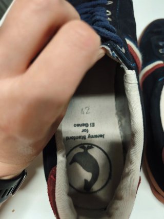 Zapatillas El Ganso Hombre Azul Marino