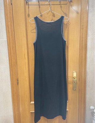Vestido largo Yerse negro