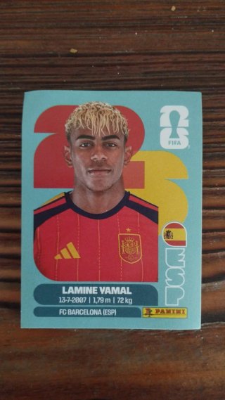 Cromo Lamine Yamal Mundial FIFA Panini