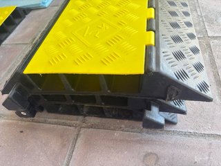 Rampa Protector Cable VEVOR 3 Canales