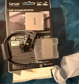 Lexar SSD Externo 2TB Profesional Go + Hub