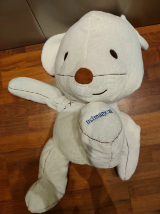 Peluche Ratón Blanco