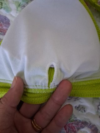 Parte de arriba bikini verde