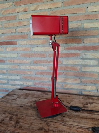 Lámpara de escritorio Fase Roja