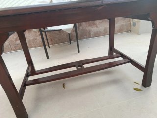 Tavolo da giardino allungabile 170-220, in teak