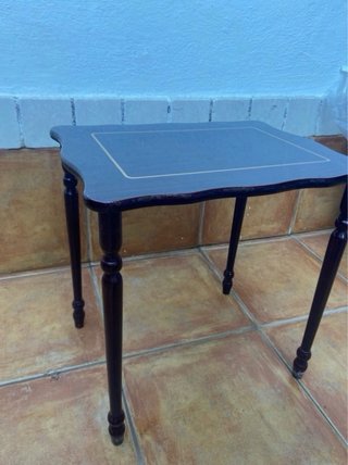 Tavolo ausiliario retrò vintage in legno
