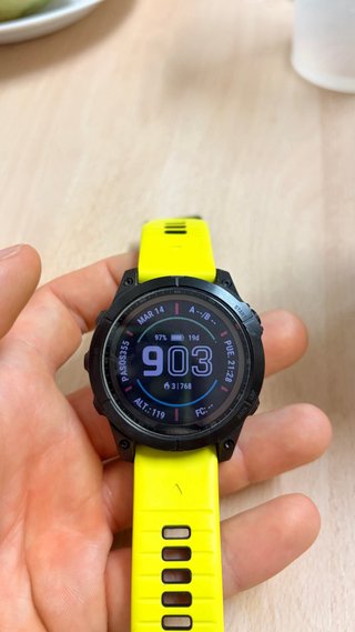 Reloj Garmin Fenix 7 Sapphire Solar Negro