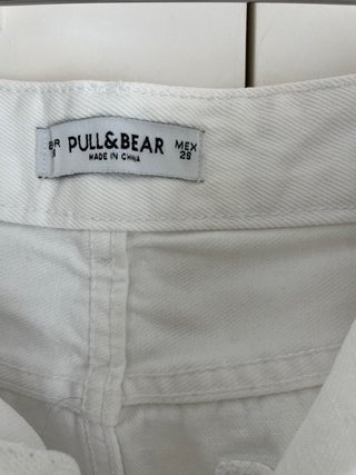 Bermudas blancas Pull&Bear