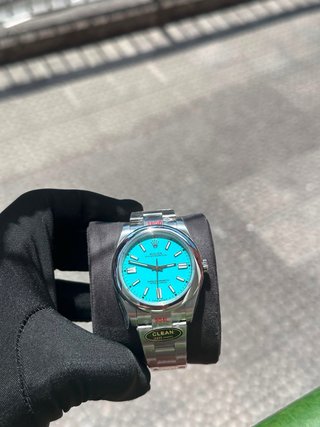 Rolex Oyster Perpetual 41mm Tiffany