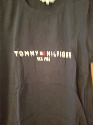 T-shirt Tommy Hilfiger blu notte