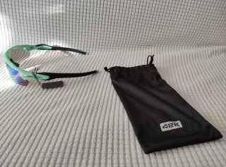 Gafas de sol 42K espejo azul turquesa