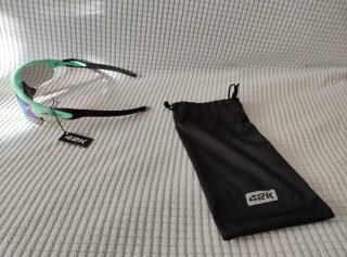 Gafas de sol 42K espejo azul turquesa