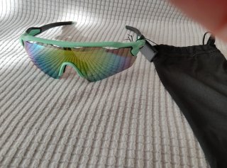 Gafas de sol 42K espejo azul turquesa