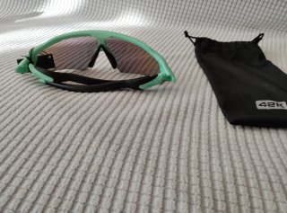 Gafas de sol 42K espejo azul turquesa