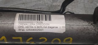CREMALLERA DIRECCION OPEL ASTRA G BERLINA Elegance