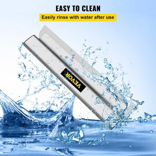 Cuchilla de Alisado de Yeso, Cuchillo de Aplanado de 24 pulgadas, Herramienta de Acabado de Cuchillo de Acero Inoxidable, Tapas de Impacto Alto para Sheetrock, Drywall, Gyprock, Tablero de Yeso