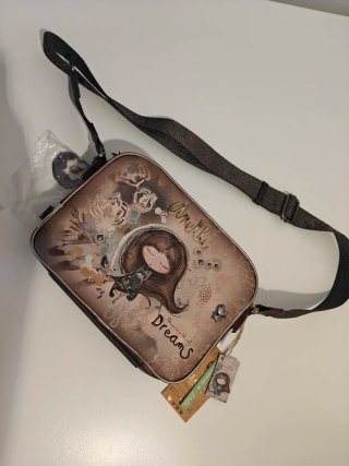 Bolso Anekke estampado niña y flores