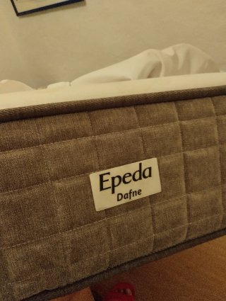 Cama 210x105 cm: somier de madera y colchon EPEDA