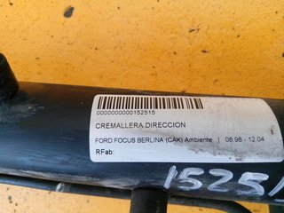 CREMALLERA DIRECCION FORD FOCUS BERLINA (CAK) Ambiente