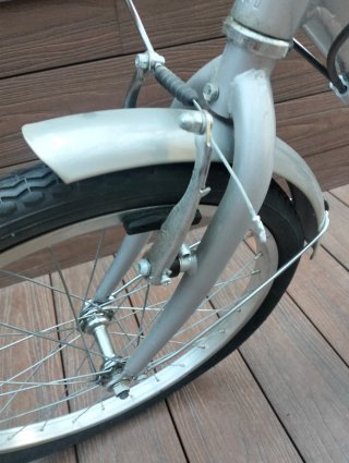 Bicicleta Plegable Founding 08 Plata