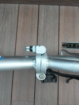 Bicicleta Plegable Founding 08 Plata