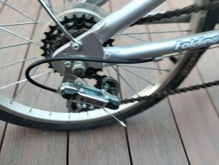 Bicicleta Plegable Founding 08 Plata