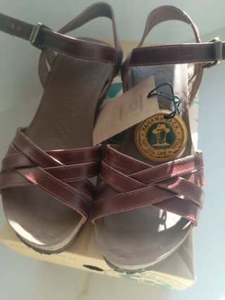 Sandalias Panama Jack Cuero Mujer Talla 37