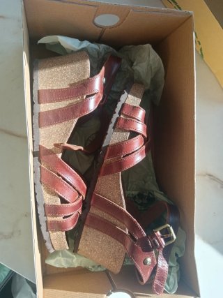 Sandalias Panama Jack Cuero Mujer Talla 37
