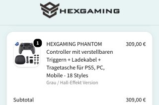 Mando Hexgaming Phantom Pro Profesional