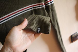Pull&Bear Jersey Verde Oscuro Talla S