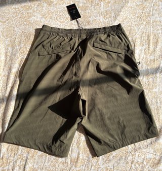 Pantalones cortos senderismo Fire+Ice verde
