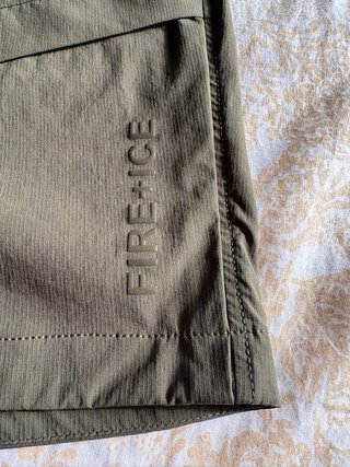 Pantalones cortos senderismo Fire+Ice verde