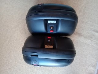 Maletas GIVI E41 + Soporte Benelli Trek