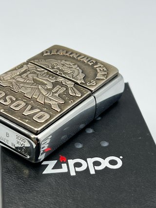 Zippo Demining Team Kosovo 2000 Original USA