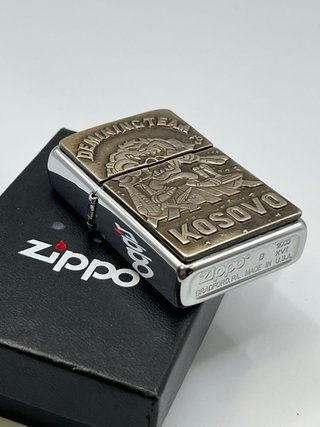 Zippo Demining Team Kosovo 2000 Original USA