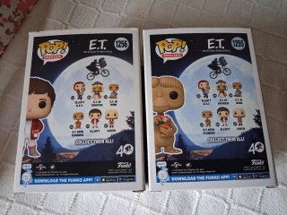 Funko pop ET y Elliot