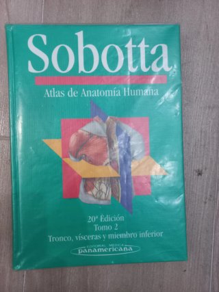 Atlas de Anatomía Humana de Sobotta. 2 volúmenes.
