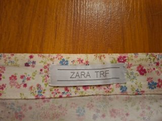 Minifalda Zara floral