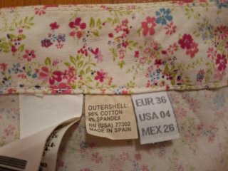 Minifalda Zara floral