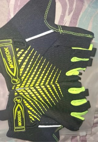 Guantes MOREOK negros y amarillos