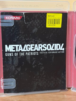 Metal Gear Solid 4 PS3 Guns of the Patriots