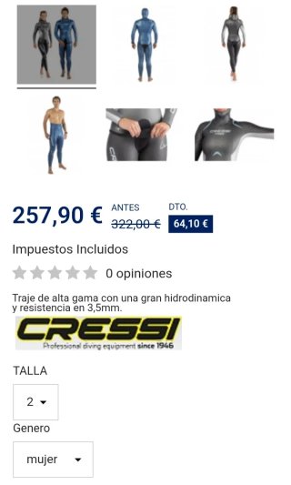 Traje de Apnea
