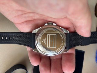 Reloj Tommy Hilfiger Hombre Negro/Plata