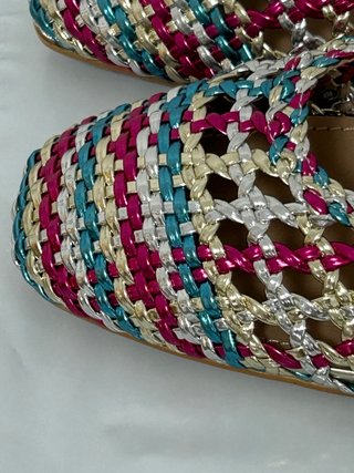 Sandalias Davinia Talla 40 Doradas Multicolor