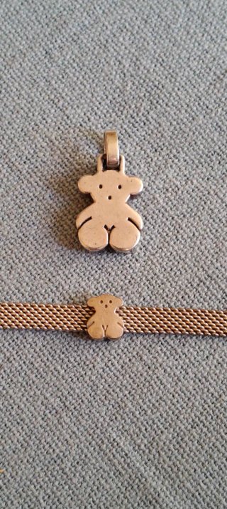 Tous Mesh: pulsera, colgante