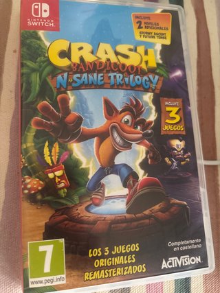 Trilogia di Crash Bandicoot N. Sane per Nintendo Switch