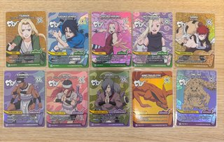 Cartas Naruto Mythos Alter - precio por carta